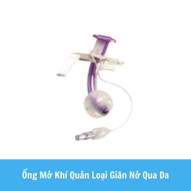 Ống mở khí quản loại giãn nở qua da